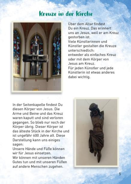 Innen-Seite 4: Kreuz und Torso mit erklärendem Text