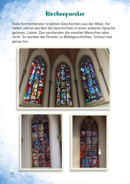 Innen-Seite 15: Kirchenfenster mit erklärendem Text